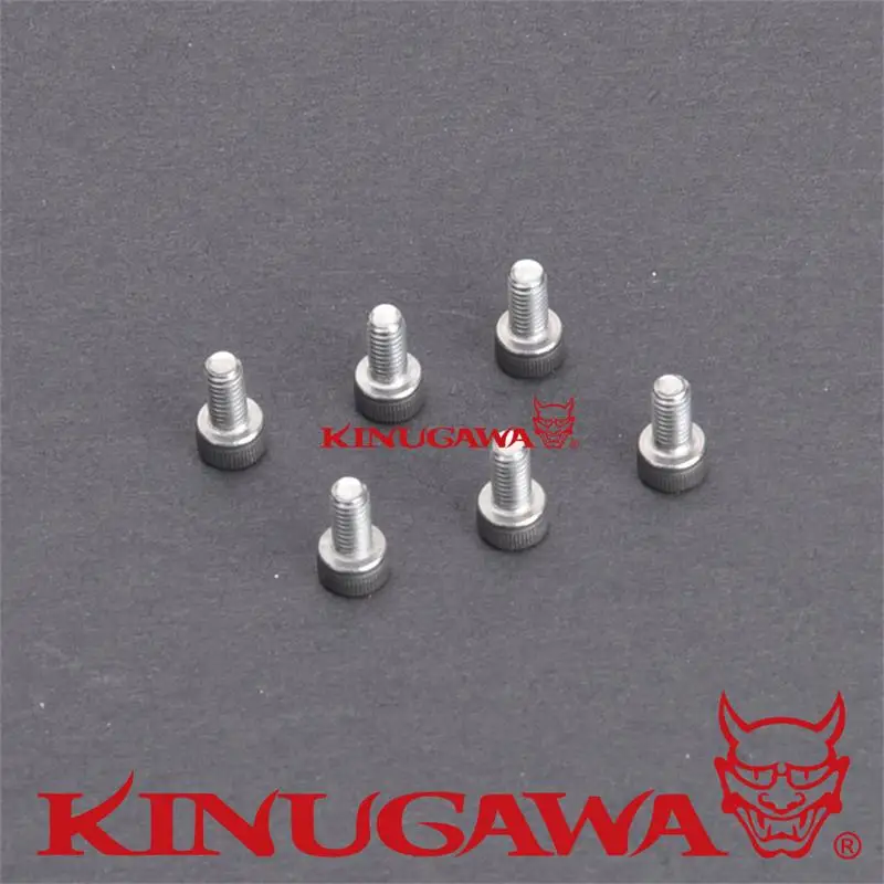 Комплект Турбо болтов Kinugawa M4xP0.7mmxL8mm для регулируемого расточительного привода |