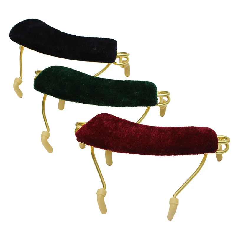 

3 Colors Professional Soft Violin Shoulder Rest Pad For 3/4 & 4/4 Size Violin Spring Shoulder Musical Violin Instrument Tool