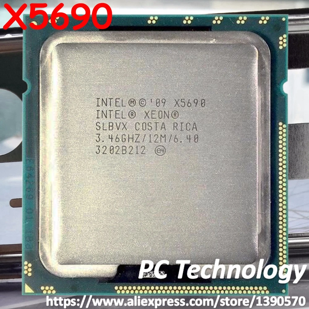 Original Intel Xeon X5690 Processor 3.46GHZ 6Core 12M Cache LGA1366