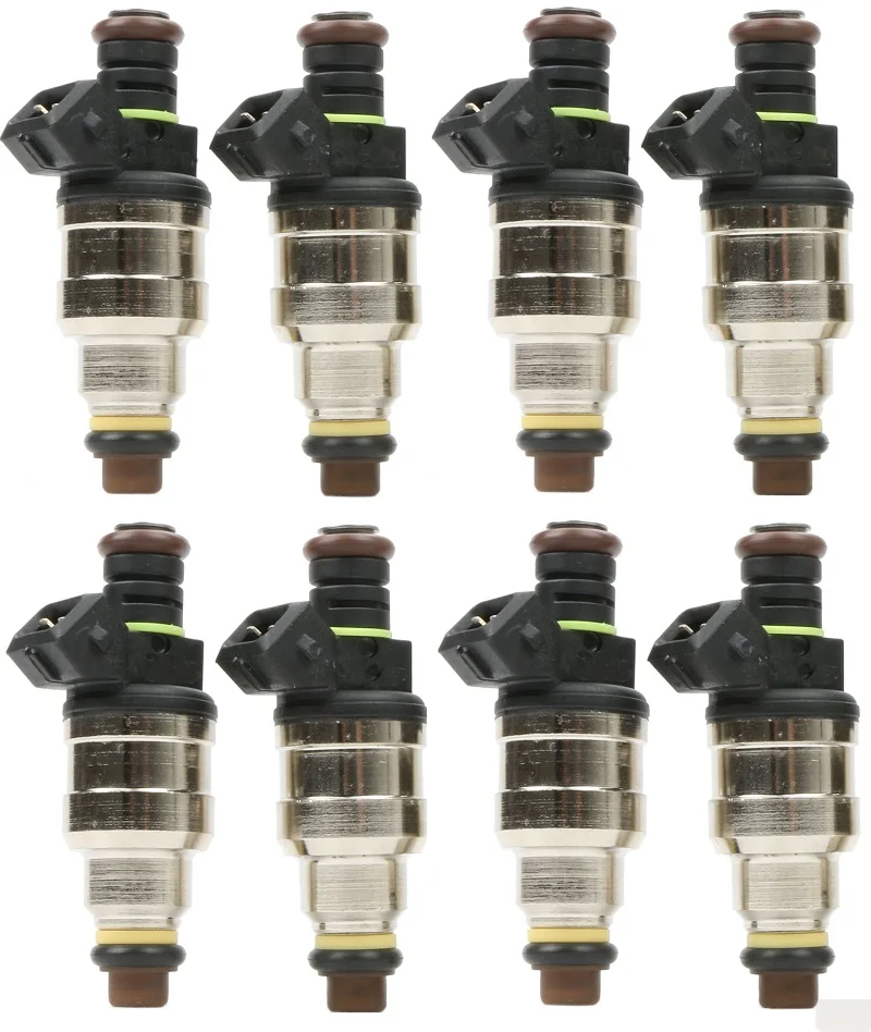 MOSTPLUS Set (8) 42lb Fuel Injectors EV1 for GM LT1 LS1 LS6 Ford