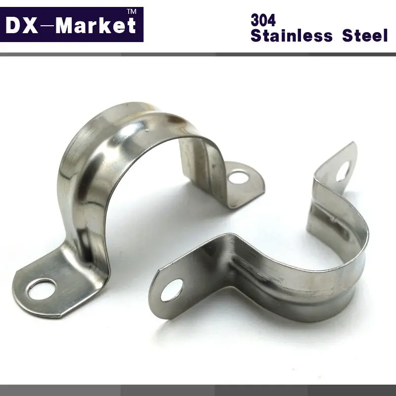 5mm 120mm , sus304 Stainless steel saddle clamp clasp , Connection