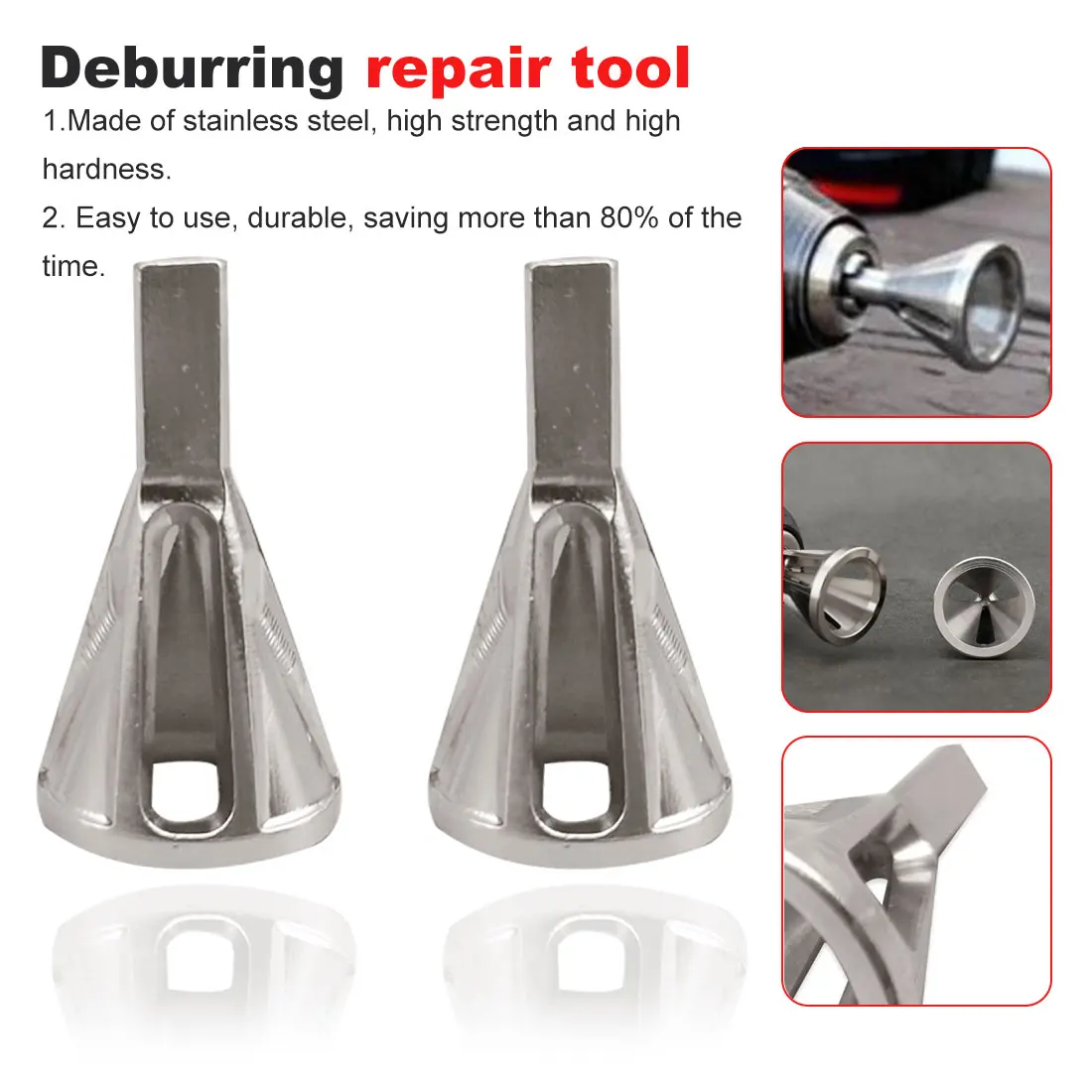 

Metal Drill Bit CR12MOV Deburring External Chamfer Tool Stainless Steel Remove Burr Tools for Chuck Drill Bit
