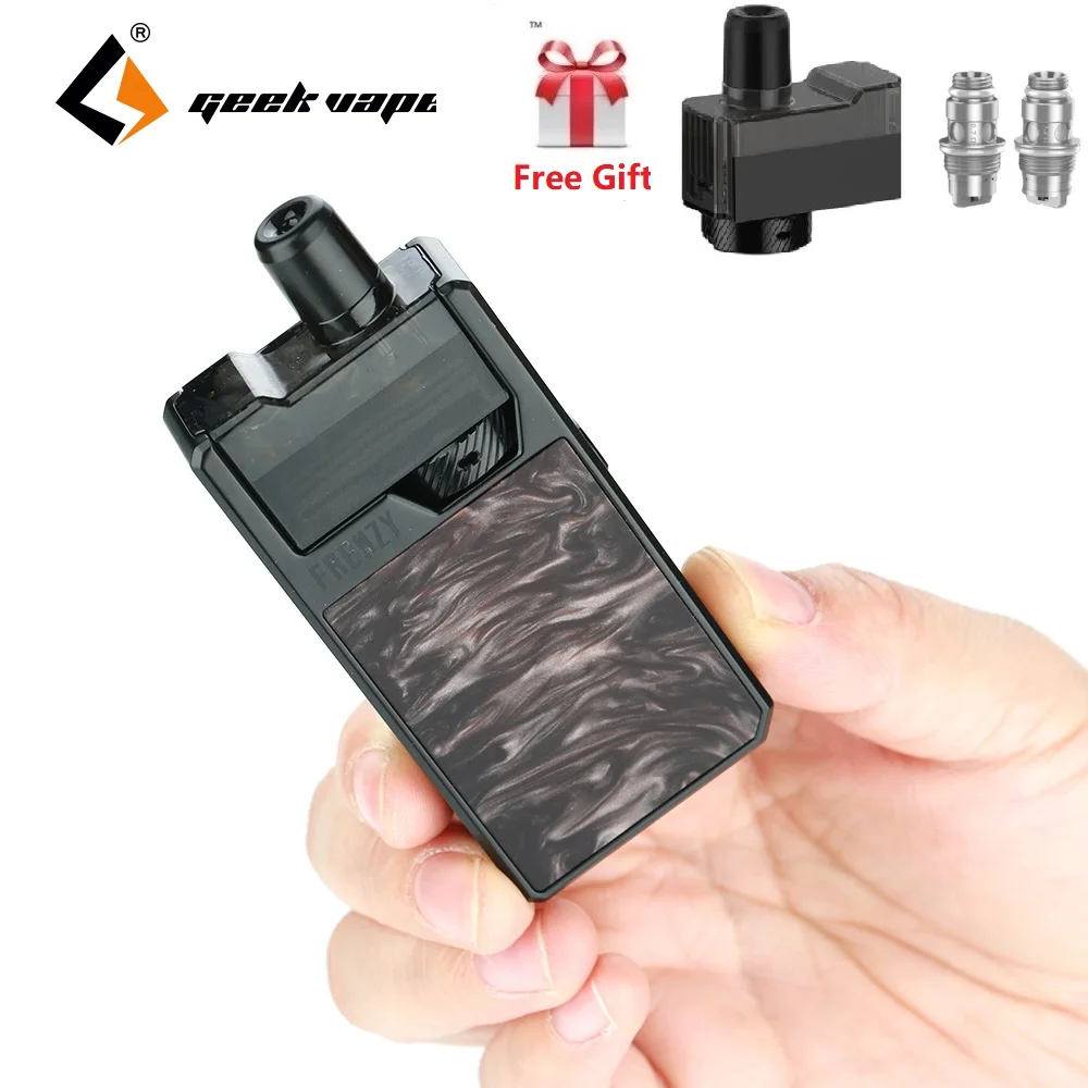 

Original Geekvape Frenzy Pod Vape Kit with 950mAh battery & 2ml Pod & AS Micro Chipse Pod System Kit