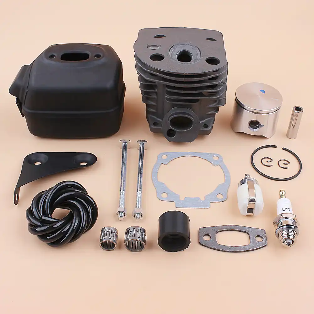 45mm Cylinder Muffler Piston Bolts Rebuild-Kit For HUSQVARNA 50 51 55 Chainsaw