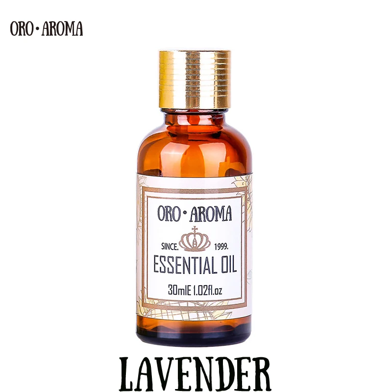 Известный бренд oroaroma натуральное ароматерапевтическое лавандовое эфирное масло для восстановления шрамов от акне помогает сну, уход за кожей, масло лаванды для похудения
