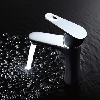 

Manufacturers selling high-end basin faucet lavatory faucet baked black paint