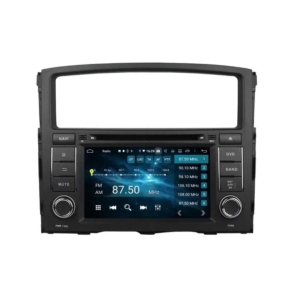 Excellent 4GB RAM Octa Core 7" Android 9.0 Car Radio DVD Player for Mitsubishi Pajero V97 V93 With Car Audio GPS 4G WIFI Bluetooth TV USB 5 Excellent 4GB RAM Octa Core 7" Android 9.0 Car Radio DVD Player for Mitsubishi Pajero V97 V93 With Car Audio GPS 4G WIFI Bluetooth TV USB 5