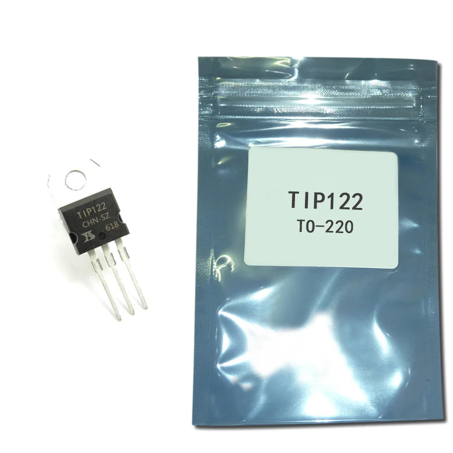 1 шт./лот TIP122 транзисторная трубка 5A/100V NPN TO-220 | Электронные компоненты и