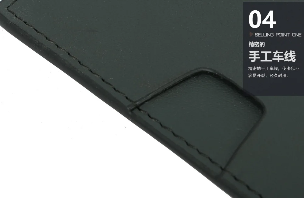 DKER мужской первый слой кожаный держатель для карт корейская мода RFID кожаный эластичный бизнес-кошелек Тонкий держатель для карт s