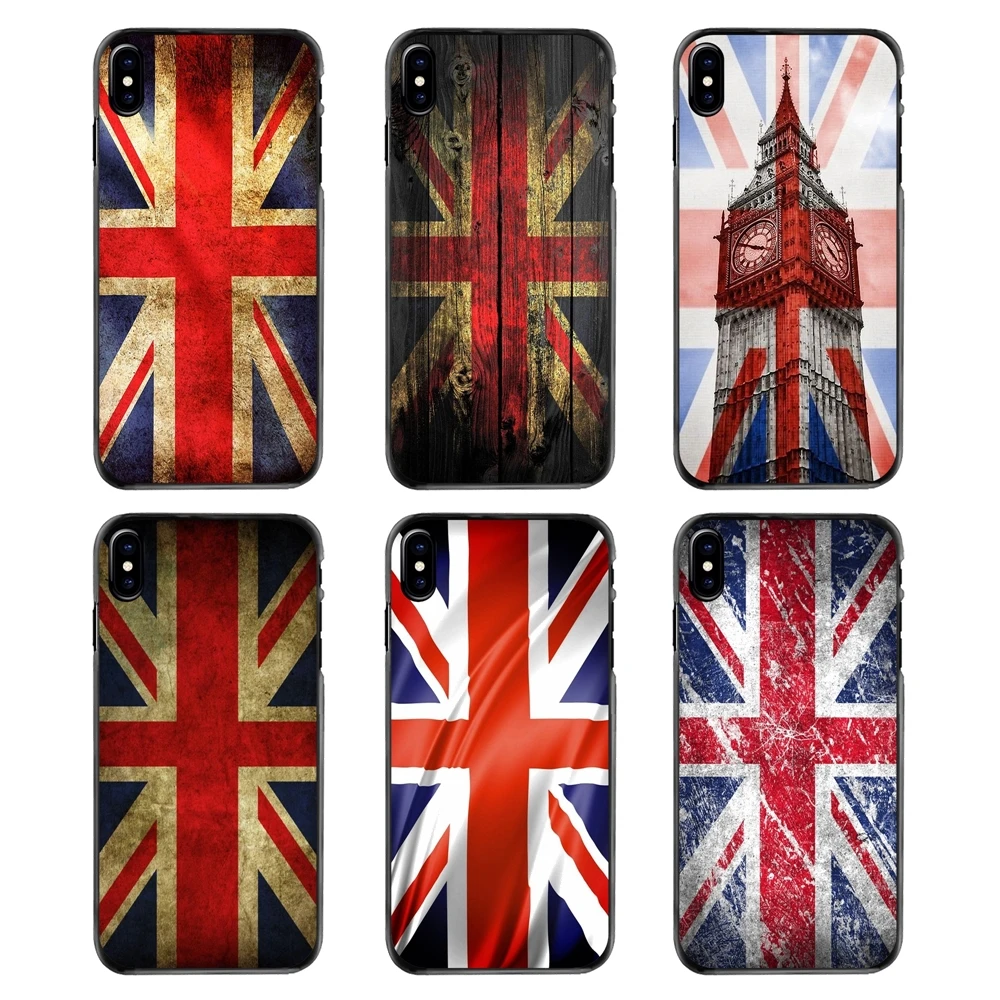 Для iPhone 4 4S 5 5S 5C SE 6 S 7 8 Plus X XR XS Max iPod Touch чехол для сотового телефона Англия