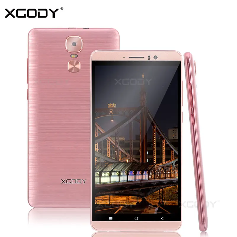 Xgody Smartphone 6.0 Inch Quad Core 1GB RAM 8GB ROM Android 5.1 Dual SIM Cards Telefone Celular 3G Unlocked Cell Phones