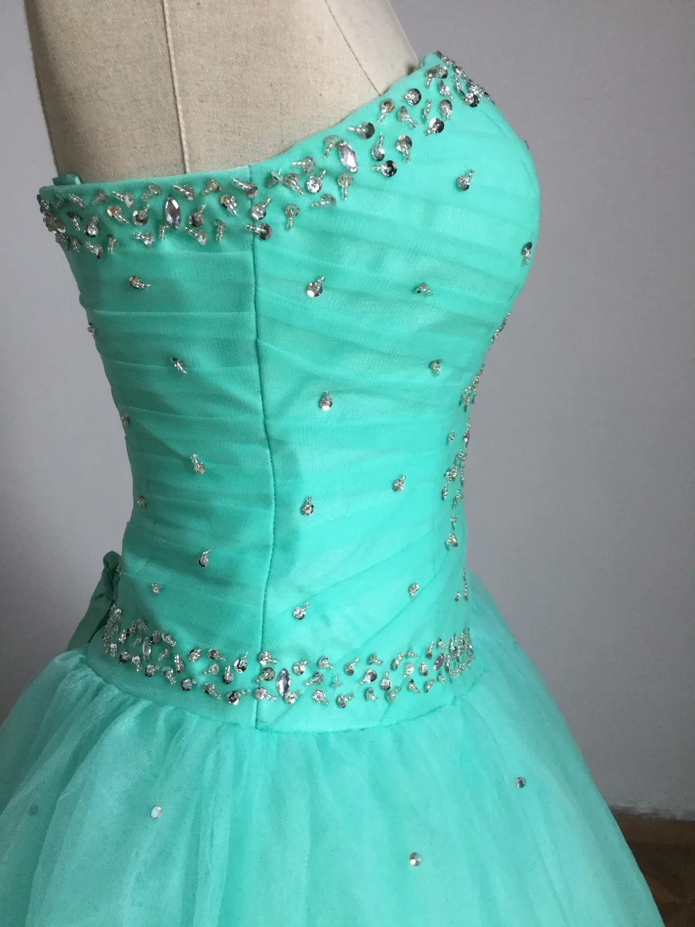 mint cheap quinceanera gowns sweetheart