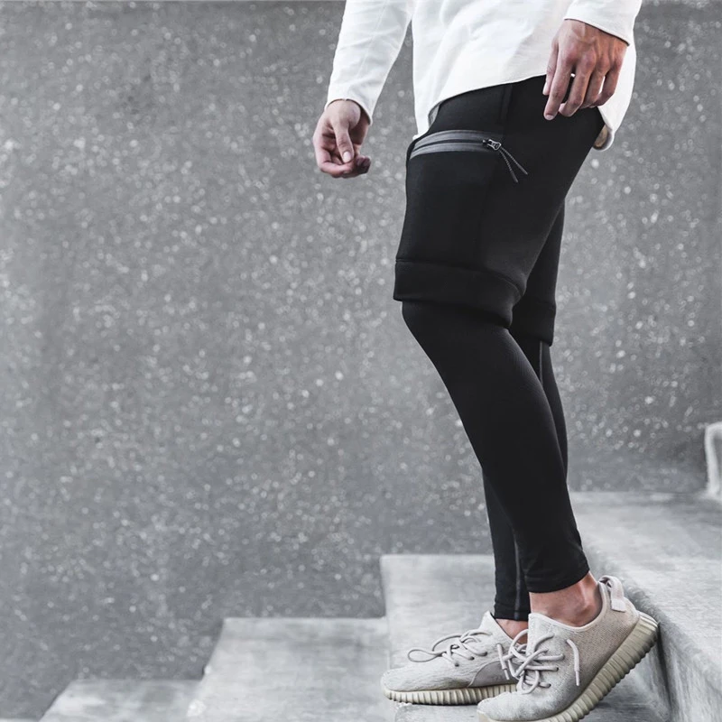 Brand Men Gyms Shorts Fitness-3