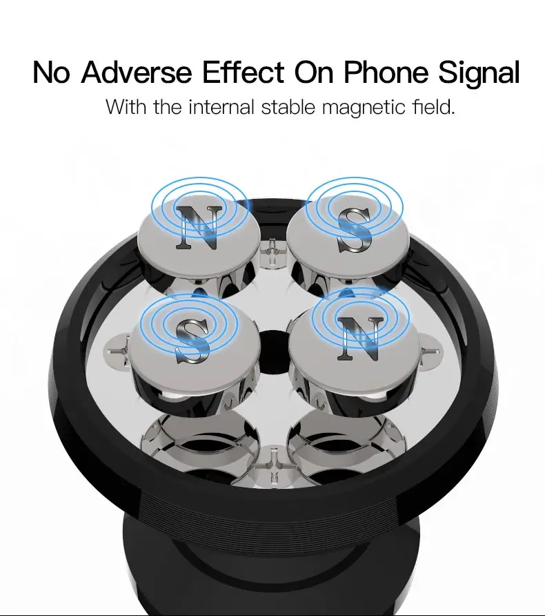 Universal Magnetic Car Air Vent Phone Holder Stand  (3)