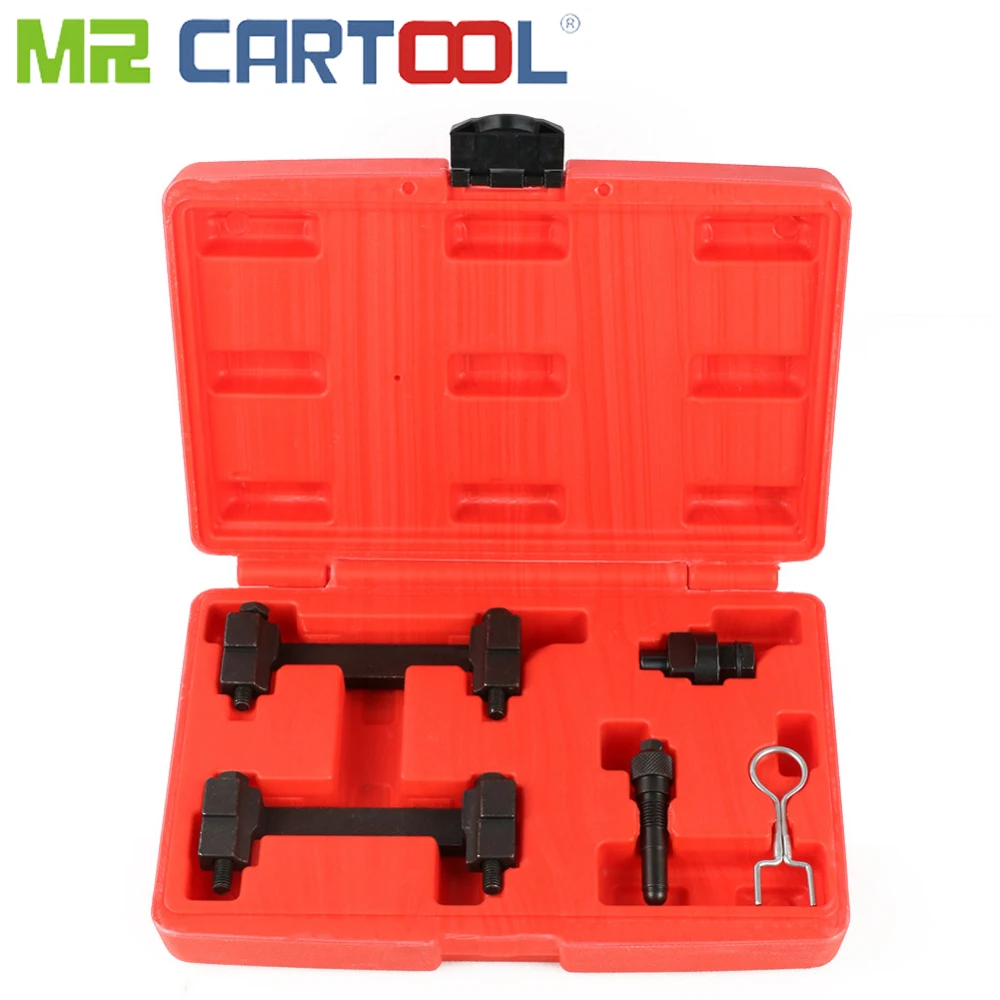 

MR CARTOOL Car Engine Timing Tools Set Kit Repair Special Tool Auto For Volkswagen VW Audi A6L Q7 V8 V6 2.4 3.2FSI T40070