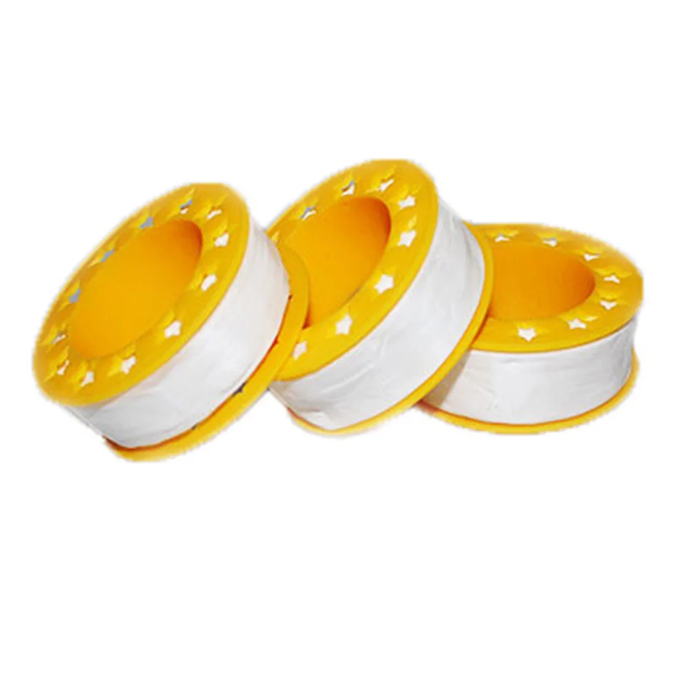 حار بيع 1 لفة النفط-شحن انبوب ماء PTFE تفلون ختم موضوع السباكة الشريط شريط عزل الخام الشريط الأنابيب ختم سماكة اتسعت