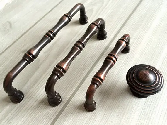 3u0026quot 5u0026quot dresser pull drawer pulls handles knobs bamboo black red oil