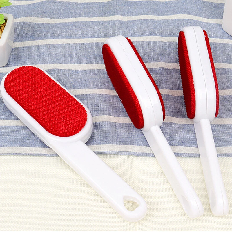 Fluff Crumbs Lint Dust Hair Remover Cloth Dry Cleaning Brush Sweeper