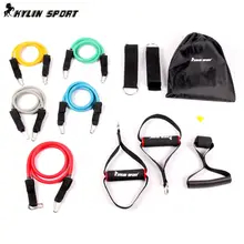 Пять цветов, двойные резинки, многофункциональные резинки, подвески, набор для силовых тренировок, ралли латексные Эспандеры