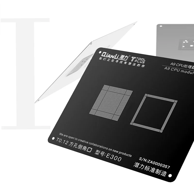 Qianli 3D iBlack BGA cpu набор трафаретов IC чипы материнская плата с технологией шариковых
