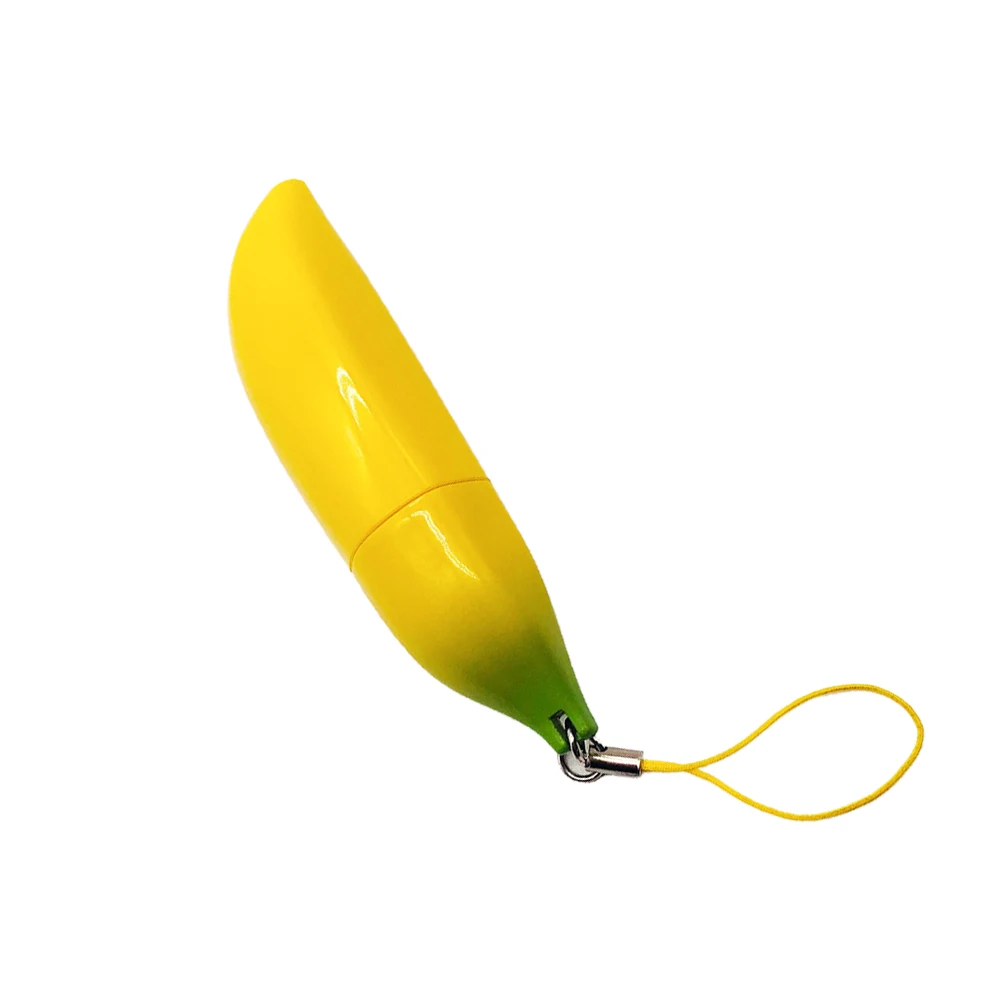 

Empty Banana Design Lipstick Tube Cute Creative lip Balm Bottle For Child Gift Cosmetic Container Tube