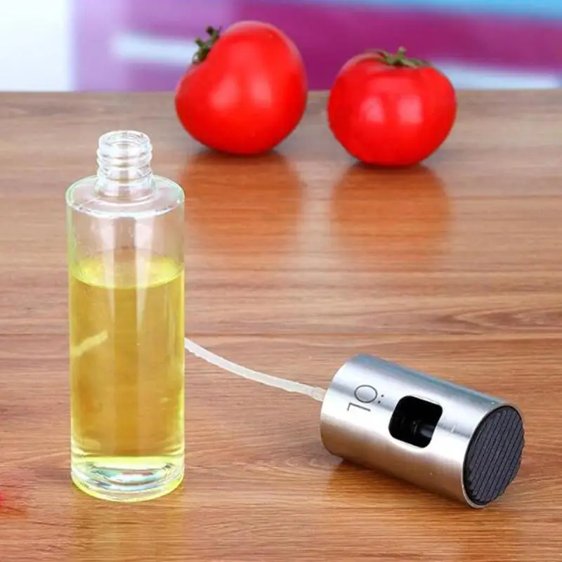 Многоразовая Бутылка распылитель для уксуса кухонный из нержавеющей стали с