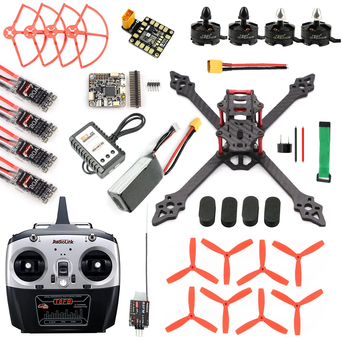 XSR220 220mm 2,4G 8CH Радиоуправляемый гонщик Drone Бесщеточный 3 S Quadcopter Betaflight F4 Pro V2 V3 Caddx Turbo S1 Камера 5,8G VTX FPV монитор