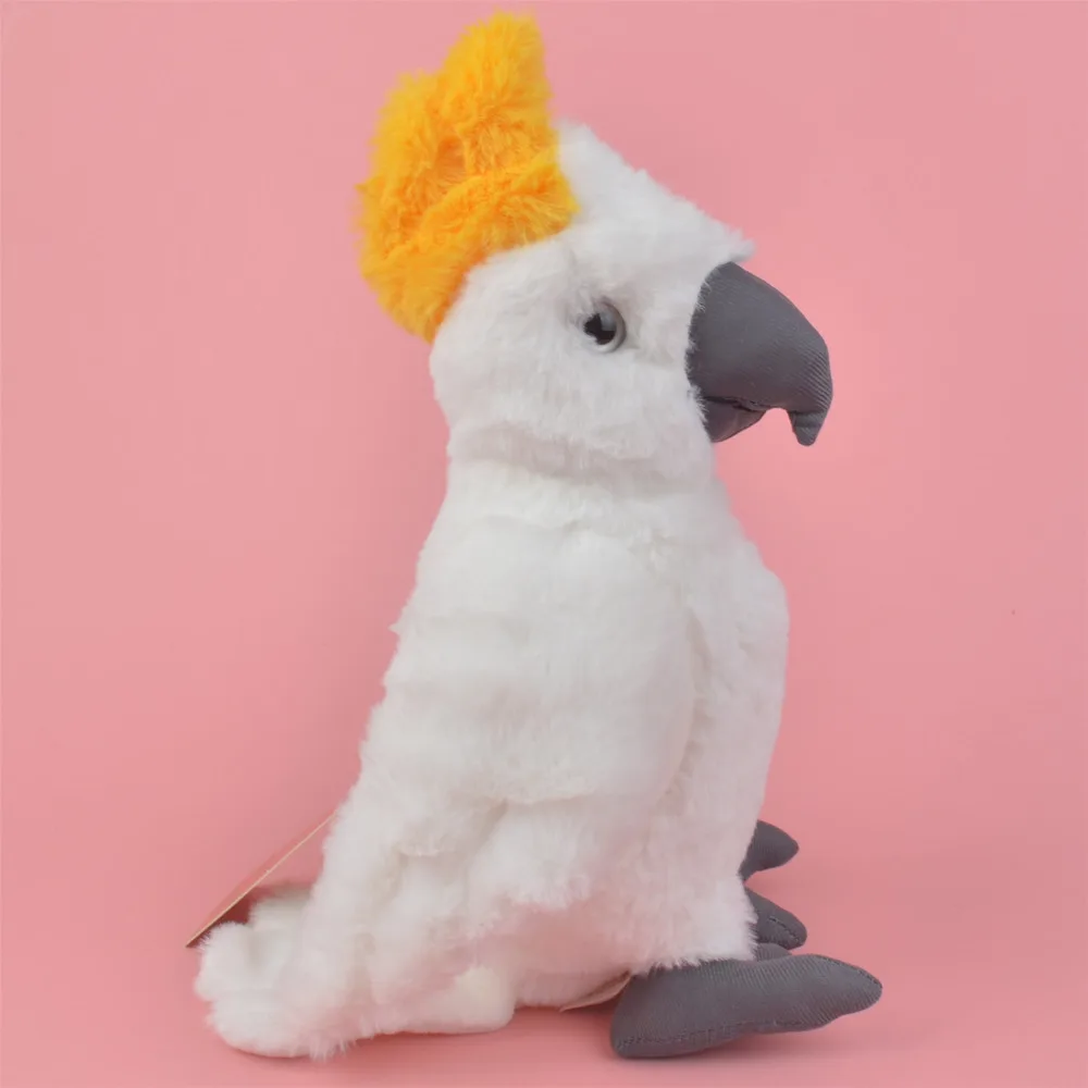 25cm White Color Parrot Plush Toy Baby Gift Kids Bird Toy Wholesale With Free Shipping Stuffed Plush Animals Aliexpress