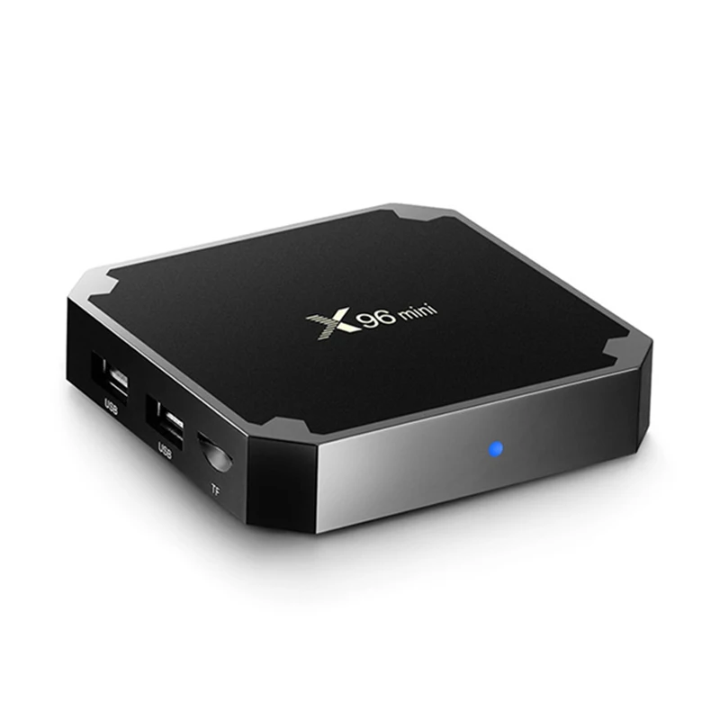  X96mini Amlogic S905W Android 7.1 Smart TV BOX with iptv subscription Arabic UK USA Italy French Sp