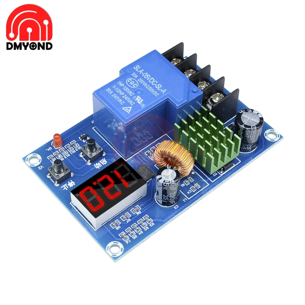 

XH-M604 M604 Battery Charger Control Module DC 6-60V Board Storage Lithium Battery Charging Controller Switch Protection Board