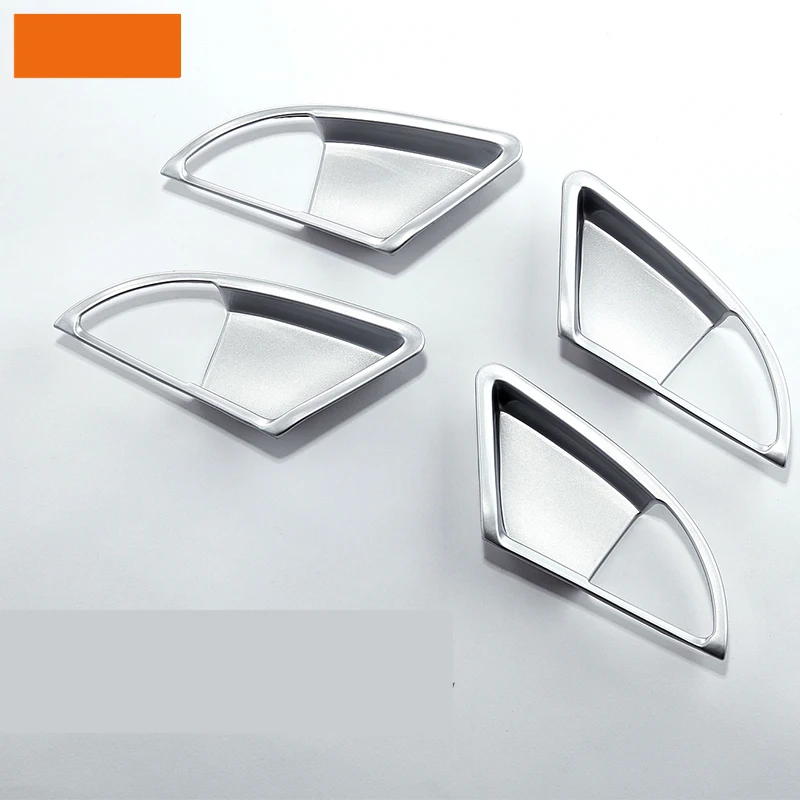 Lsrtw2017 Abs Car Door Interior Handle Frame Chrome Trims For