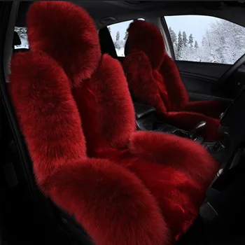 

TO YOUR TASTE auto accessories universal luxury wool car seat cushion set for Renault Latitude Fluence Talisman Megane CC warm