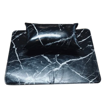 

NEW-Manicure Tools Soft Hand Cushion Pillow And Pad Rest Nail Art Arm Rest Holder Manicure Nail Art Accessories Leather (2Pcs