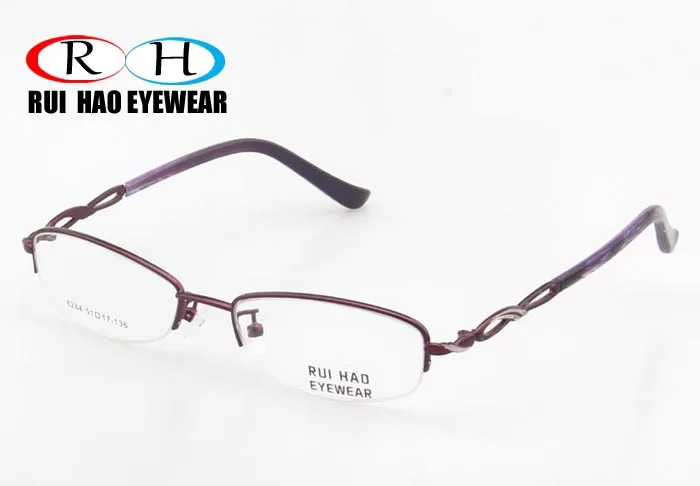 Модные очки, оправа, половина оправы, оправа для очков, женские дизайнерские очки из сплава, очки oculos 8284