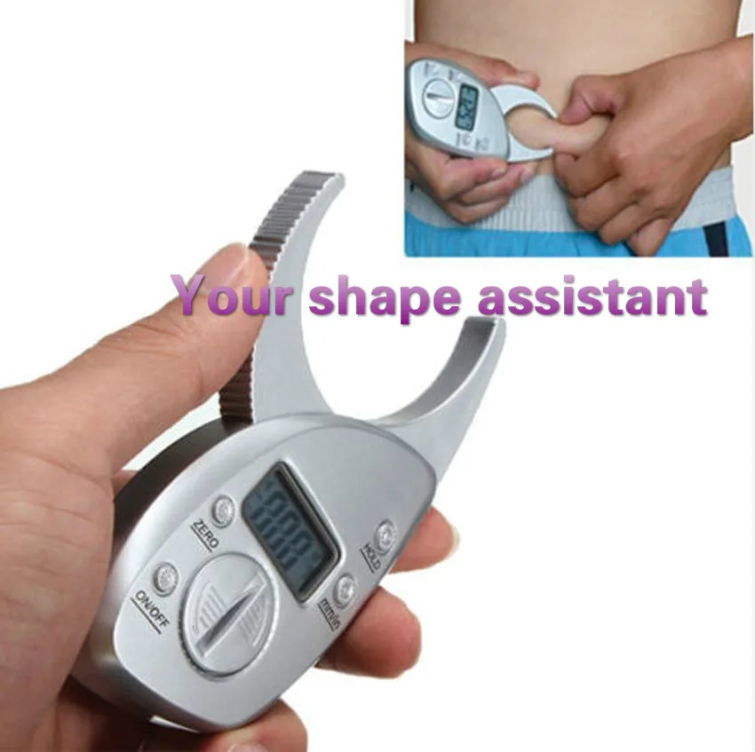 2017 New Digital High Quality Display LCD Body Fat Caliper Skin