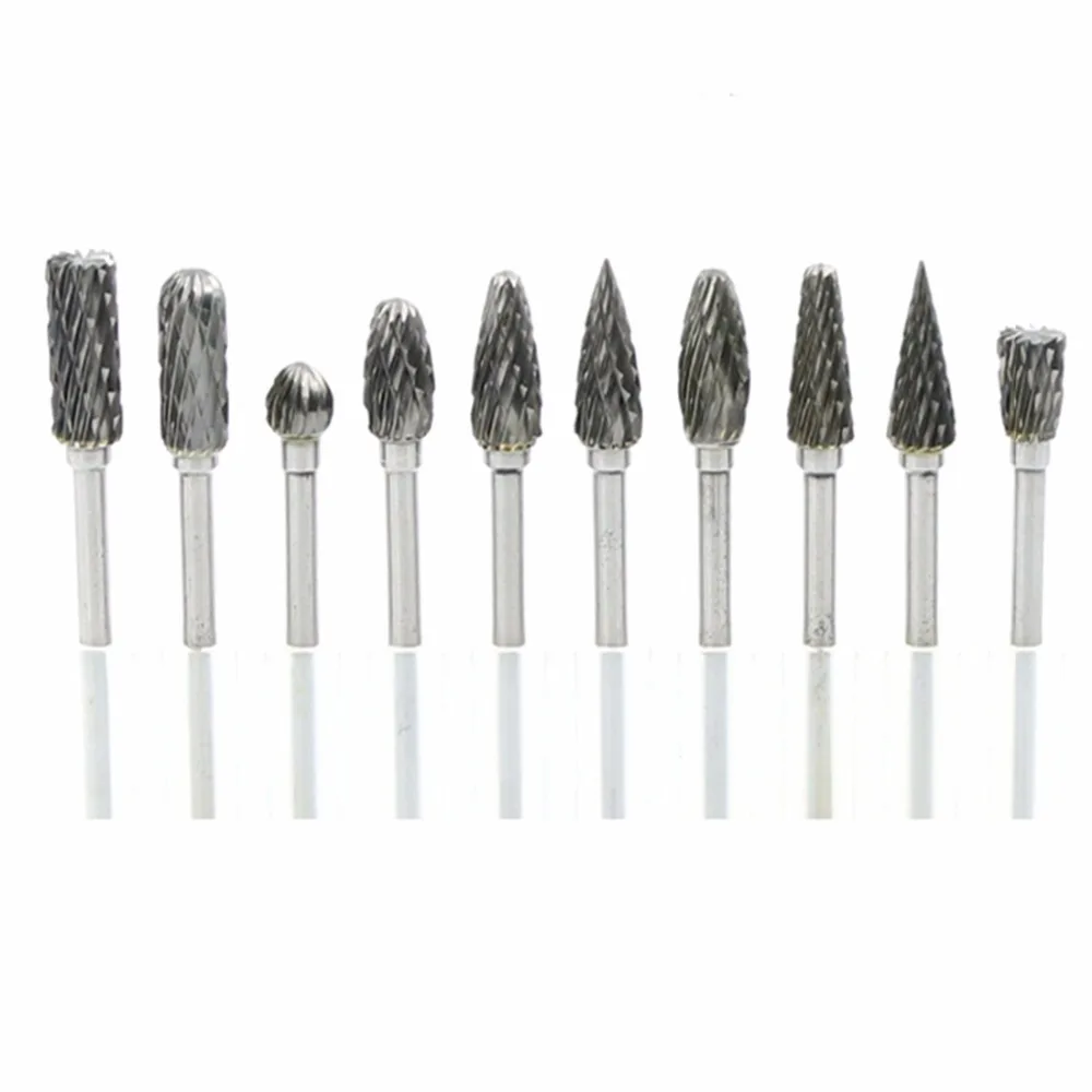 tungsten carbide burs steel dental burs set diamond burs dental lab