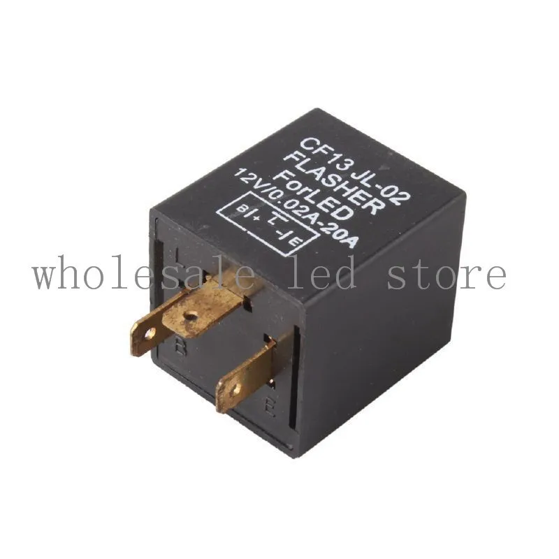 Hot-Sale-3Pin-CF13-JL-02-Car-Flasher-Relay-Fix-LED-Light-Blink-Hyperblinking-Genesis-54311