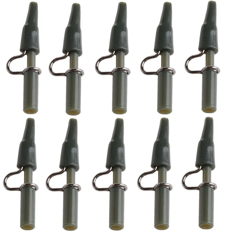 

10PCS Fishing Heavy Duty Lead Clip For Carp Fishing Accessories Carp End Tackle