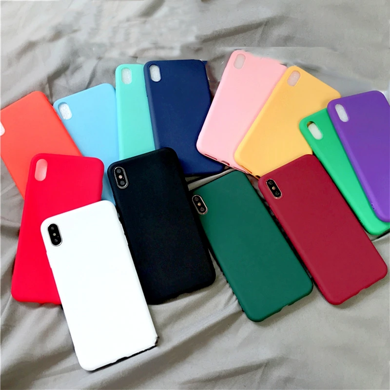

For OnePlus 7 Pro 6 6T 5T 5 One Plus 7 Pro Case Cute Candy Silicon Case Cover Silicone TPU Coque Funda Etui Hoesjes