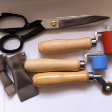 6 шт. Однослойные Кровельные принадлежности для сварки горячим воздухом, насадки, ножницы, шовные ролики