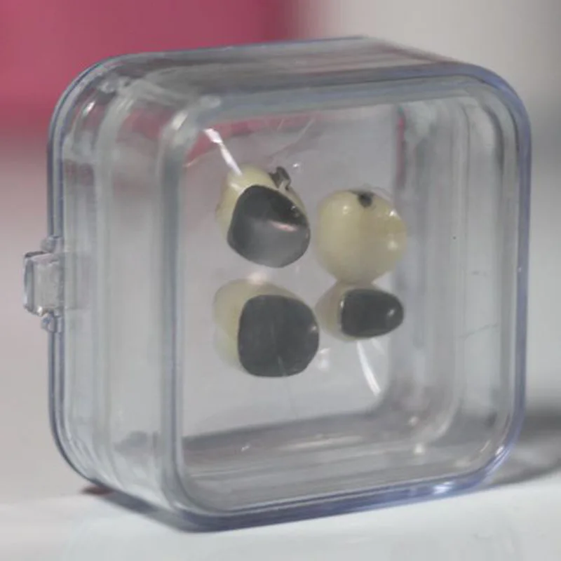 100pcs Dental lab 2inch Denture Membrane Box retainer case Dental