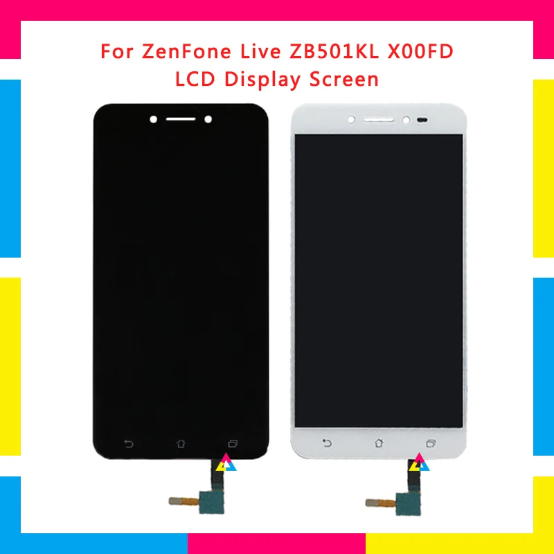 

LCD Display Screen With Touch Screen Digitizer Assembly For Asus ZenFone Live ZB501KL X00FD Replacement
