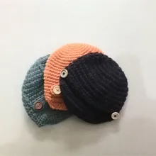 Для мальчиков и девочек хип-хоп вязаная флисовая шапка Кепки и шарф детей крючком Gorras