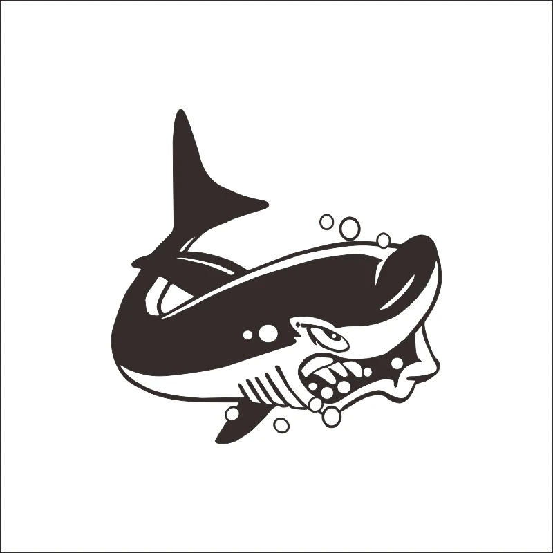 Fishing Sticker Logo Name clever Fish Decal Angling Posters Vinyl Wall Decals Pegatina Quadro Parede Decor Mural Fish Sticker11