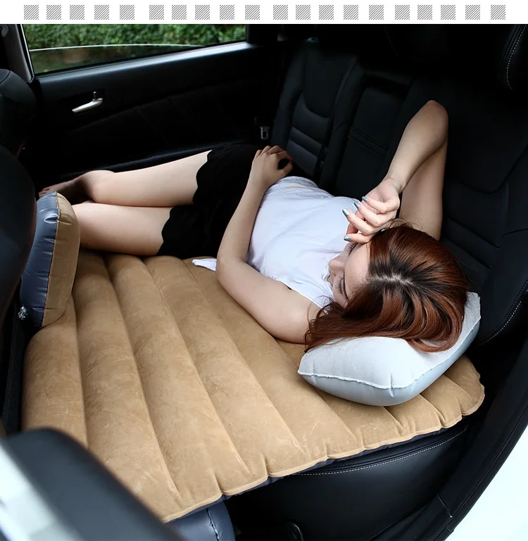 Чехол на заднее сидение автомобиля, автомобильный надувной матрас для путешествий, надувной матрас, надувная кровать для автомобиля, кровать для сна