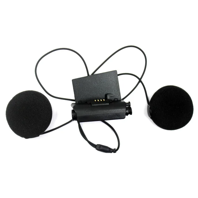 Original Motorcycle Bluetooth Helmet Headset Base Accessories Kit Soft Earphone Earpiece Mic for Airide R2 Full Face Helmet