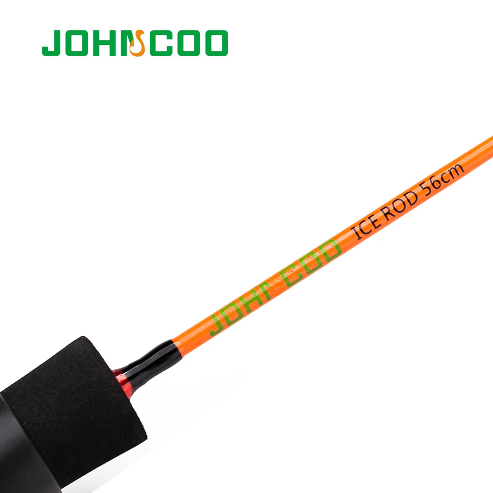 JOHNCOO новая ледовая Удочка из углеродного волокна спиннинговая 41 см/56 см легкая