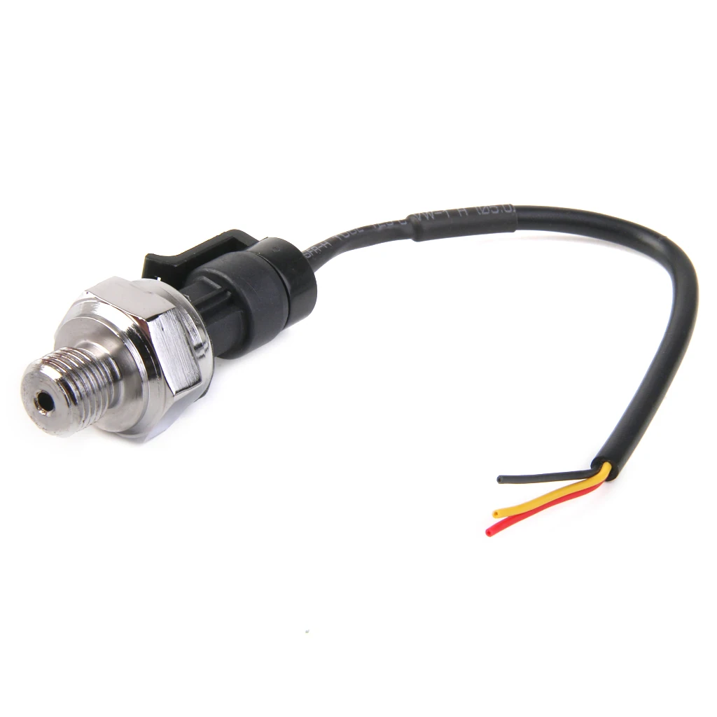 5V DC G1/4 Pressure Transducer Sensor 0-1.0MPa for Oil Fuel Diesel Gas Air