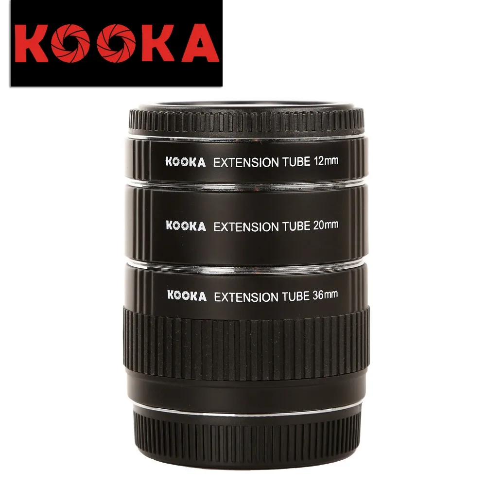 

KOOKA KK-O68 Copper Extension Tube Set TTL Exposure Close-up Image for Olympus OM 4/3 Mount Cameras (12mm 20mm 36mm)