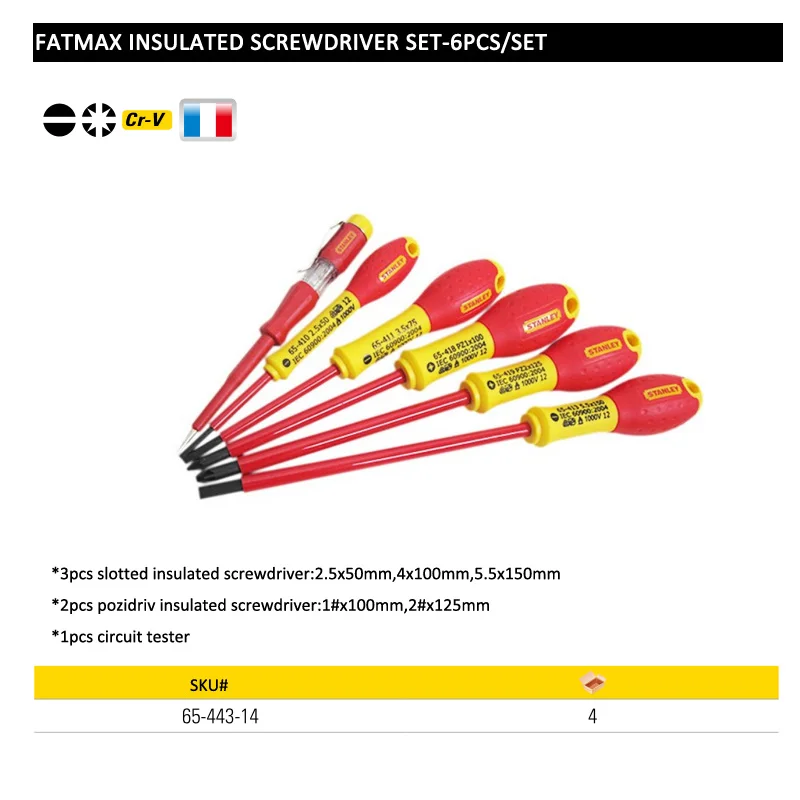 stanley insulated 6pcs set size
